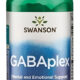 Swanson Gabaplex Con L-tirosina Y L-teanina 60 Caps Sabor Underflavored
