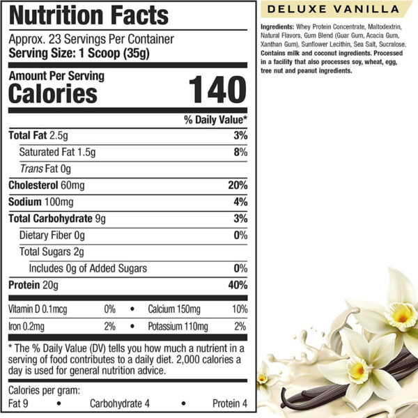 Proteína 100% Grass-fed Whey  1.80lbs  Vence 25-agosto-2023