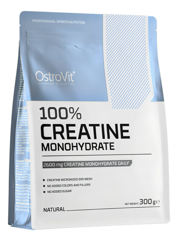 Creatine Monohydrate 300 Gramos Sin Sabor Ostrovit En Polvo