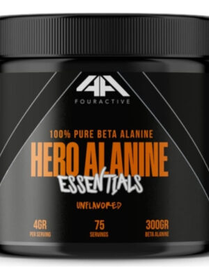 773600-MLA79743768653_102024 Beta Alanina Hero 300gr - 4active Sabor Sin Sabor