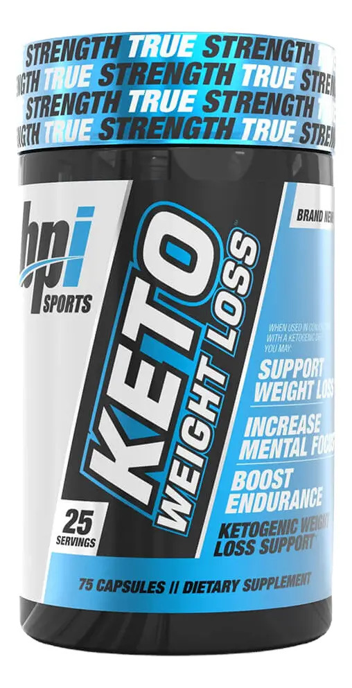 BPI Sports Keto Suplemento 75 Caps