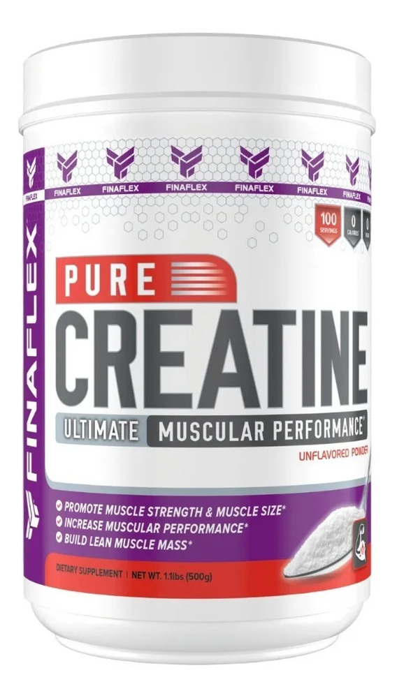 Creatina Pure 1 Kg - 200serv Finaflex Masa Muscular Fuerza Sin Sabor