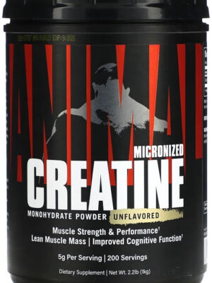 Creatina Monohidratada 1 Kg Animal - Sin Sabor