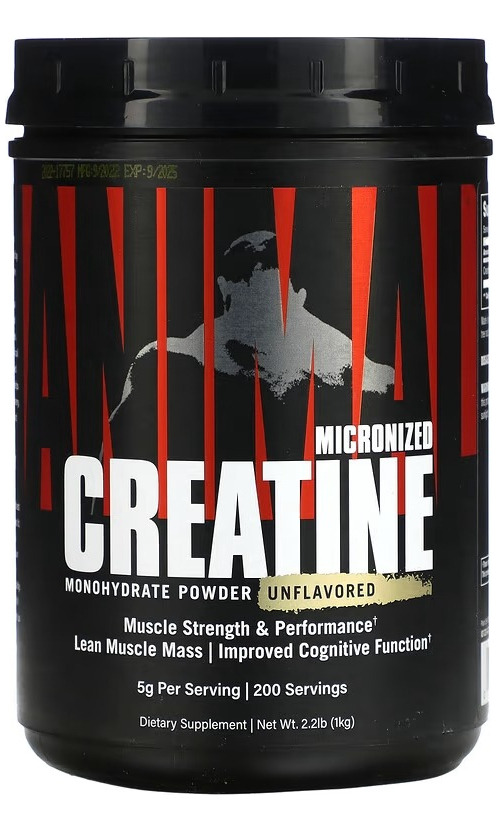 776740-MLC73527039581_122023 Creatina Monohidratada 1 Kg Animal - Sin Sabor