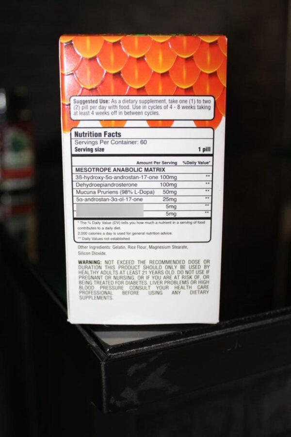 Mesotrope Dragon Biopharma Anabolic Hardcore