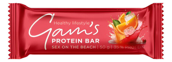 780798-MLC93028148805_092025 Gams Barra Proteina Splash 50 G Sex On The Beach (unidad)