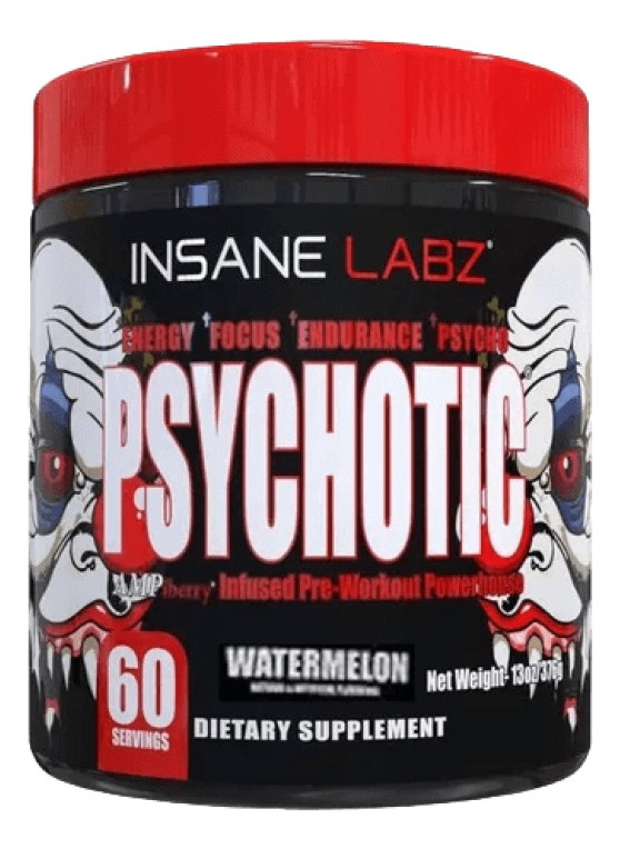 Psychotic Pre Entreno - Insane Labz 60 Serv Envio Gratis