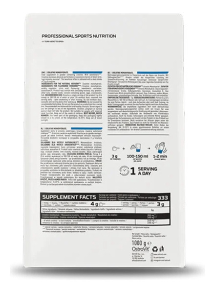 Creatine Monohydrate Ostrovit 1000 G