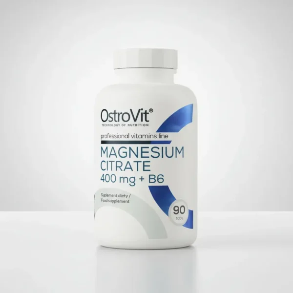 OstroVit Magnesium Citrate 400mg + B6 Magnesio 90tab