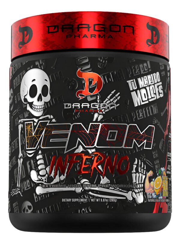 Dragon Pharma Venom Inferno Tu Marido Moises 40 Servicios Br