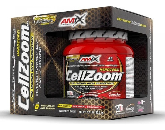 Amix CellZoom 315g Suplemento Deportivo 45 Sv