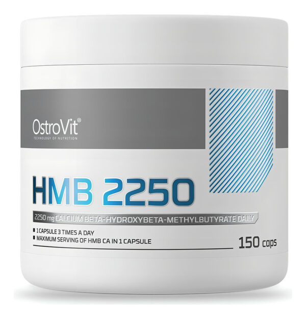 788558-MLU78255262900_082024 Hmb 2250mg 150 Capsulas - Ostrovit Sabor Sin Sabor