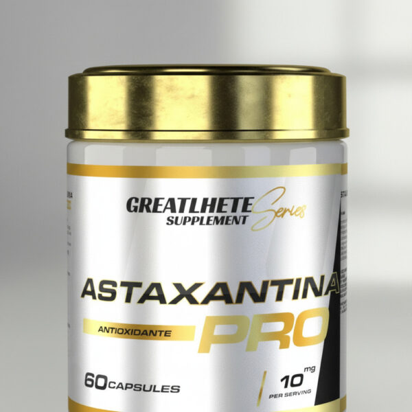 Greatlhete Astaxantina Pro Suplemento Antioxidante 60 Cápsulas