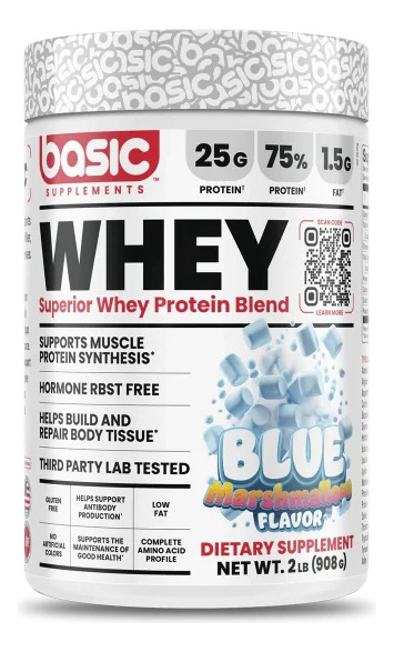 794715-MLC89665843026_082025 Whey Protein Blend Basic 2 Lb sabores