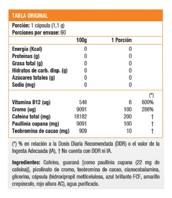 Pre Entrenamiento Nutrex Lipo 6 Black Ultra Concentrado 60 C