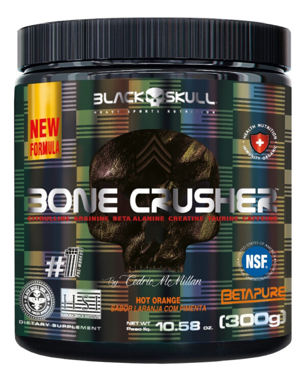 Black Skull Bone Crusher New 300g Pre Entreno
