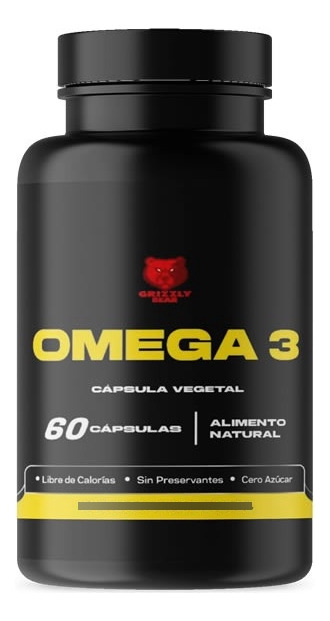 Omega 3 800 Epa / 400 Dha 60 Capsulas - Grizzly Bear