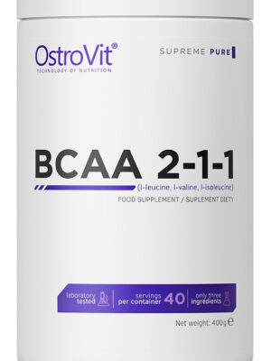 Bcaa 2-1-1 400 Gr Ostrovit - Sin Sabor