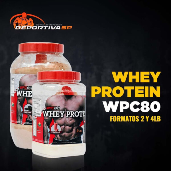 WPC80 Whey Protein 2 lb Proteína