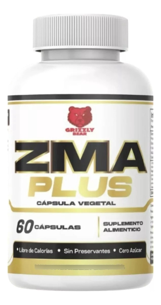 Zma Plus 60 Capsulas - Grizzly Bear