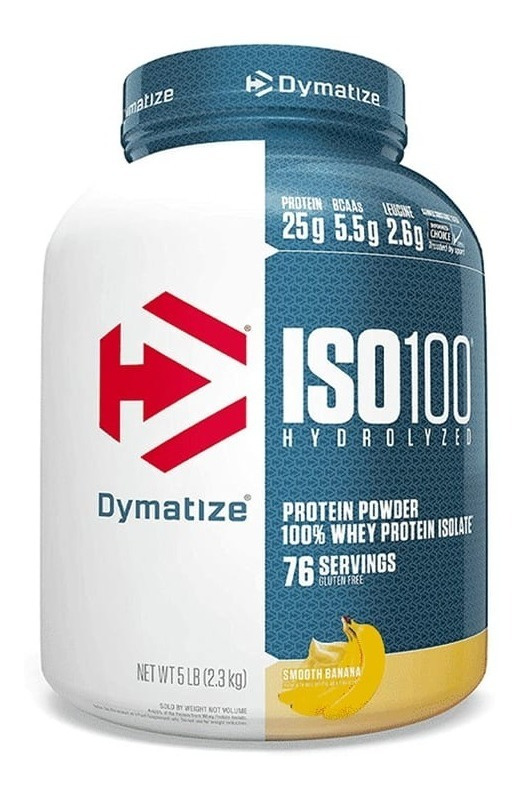Proteina Iso 100 5 Lbs - Sabor Banana