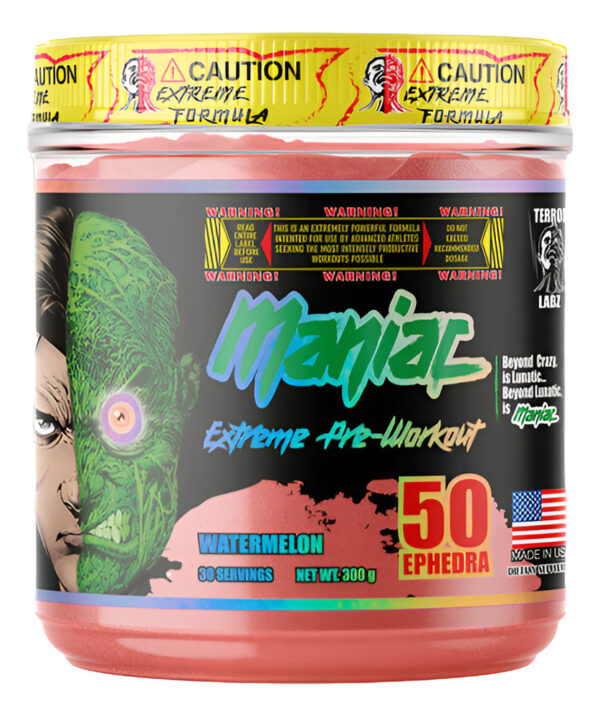 806255-MLC90638174862_082025 Terror Labz Maniac 30 Servicios Pre-Workout