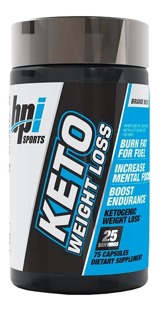 Pérdida De Preso Keto Weight Loss Bpi 75 Caps