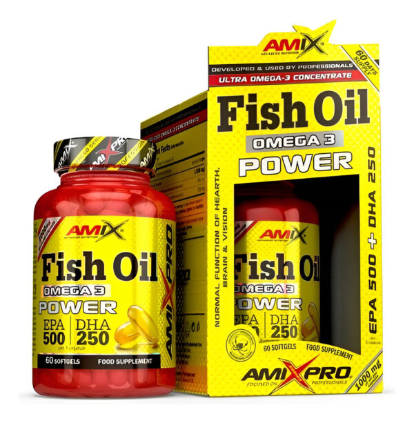 Amix Fish Oil Omega 3 Power Suplemento