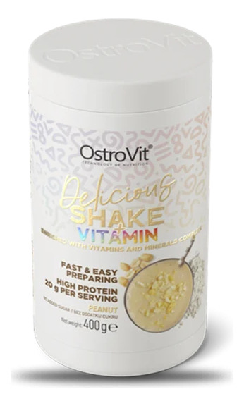 Delicious Shake + Vitamin 400g Sabor Peanut