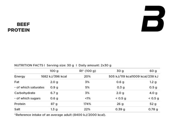 BioTechUSA Beef Protein 1816g Proteína