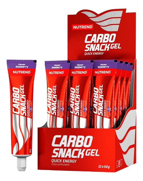 Nutrend CarboSnack Tube 50g x12 Gel Energético