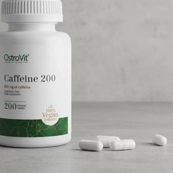 OstroVit Caffeine 200mg Cafeína 200 Tabletas