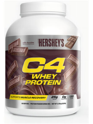 819125-MLA92849742797_092025 Proteína C4 Whey Protein Blend Cellucor 66 Serv 5 Lbs Aprox Sabor Hersheys Chocolate