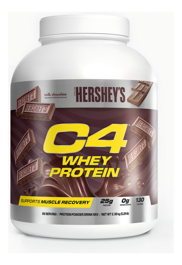 819125-MLA92849742797_092025 Proteína C4 Whey Protein Blend Cellucor 66 Serv 5 Lbs Aprox Sabor Hersheys Chocolate