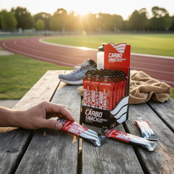 Nutrend CarboSnack + Caffeine 50g x18 Gel Energético