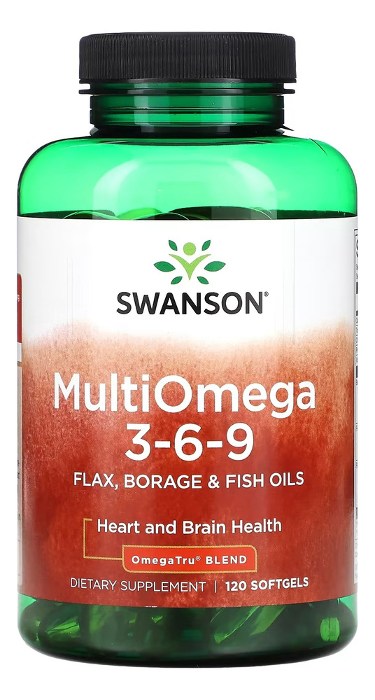 Multiomega 3-6-9 Swanson 120 Softgels