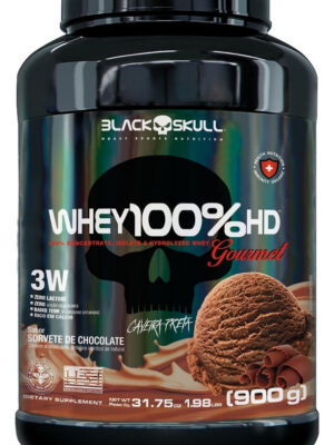 Blackskull Whey 100% Hd Gourmet Polvo 900g Pote