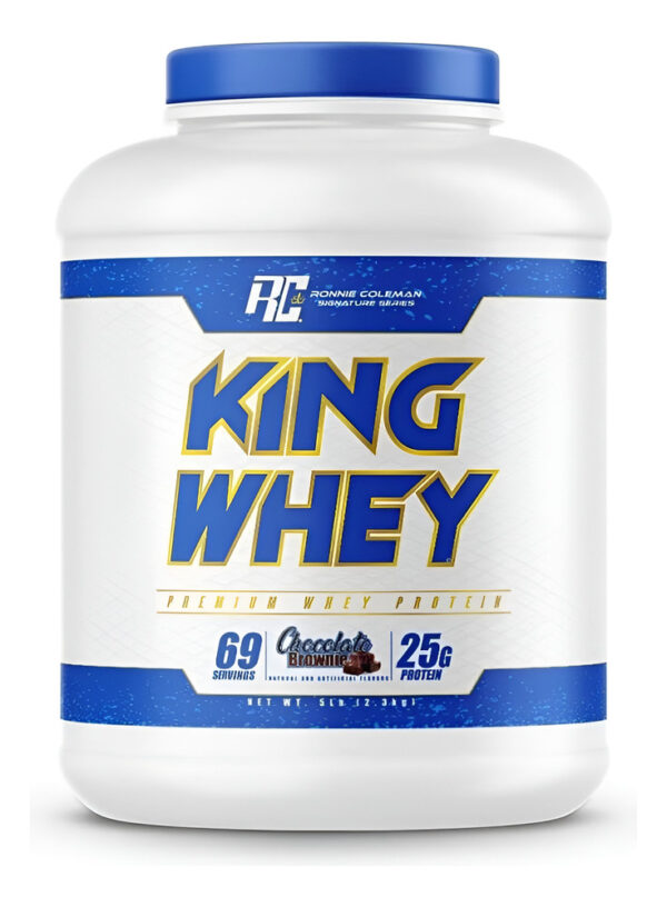 824652-MLC89297329879_082025 Proteína King Whey 5 Lb | Ronnie Coleman ( Envio Gratis)