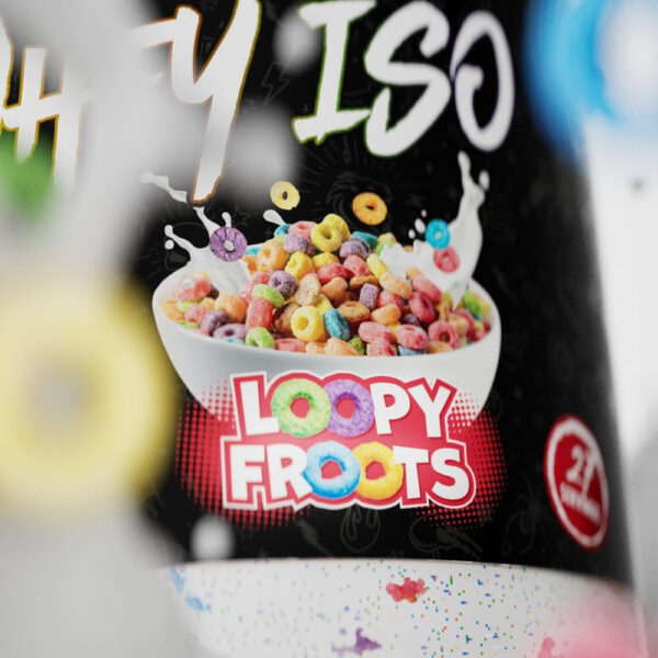 An Abe Whey Iso Proteina Aislada 2 Lbs Sabor Loopy Fruits