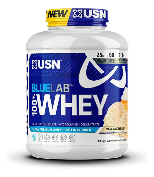 USN BlueLab 100% Whey 4.5 lb Proteína