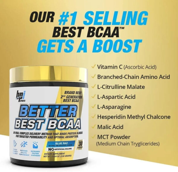 BPI Sports Better Best BCAA 30 SV Aminoácidos