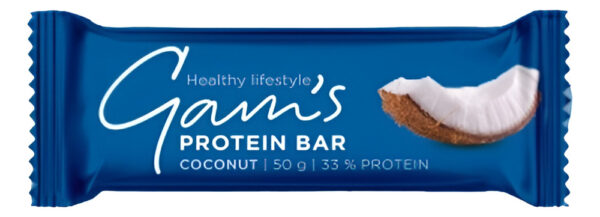 Gams Protein Bar 50g Coconut