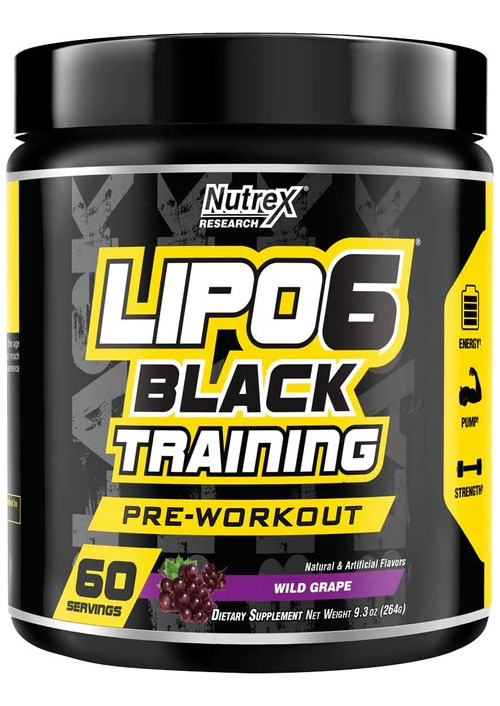 Nutrex Lipo 6 Black Training 30 Sv