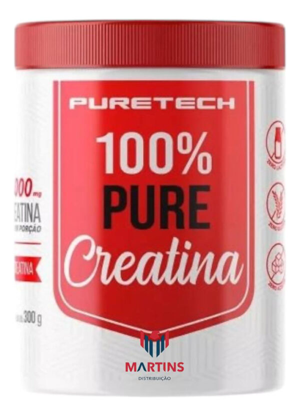 832462-MLA81058280289_112024 Creatina Puretech, 300 G, 100% Pura, 3000 Mg Por Porción, Sabor Sin Sabor