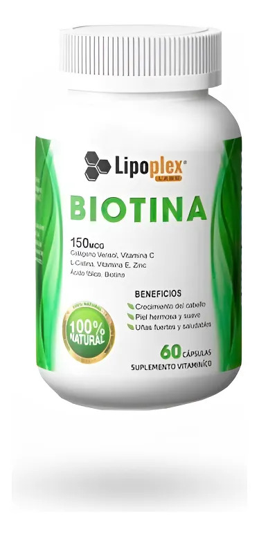 Biotina 60 Caps Sin Sabor