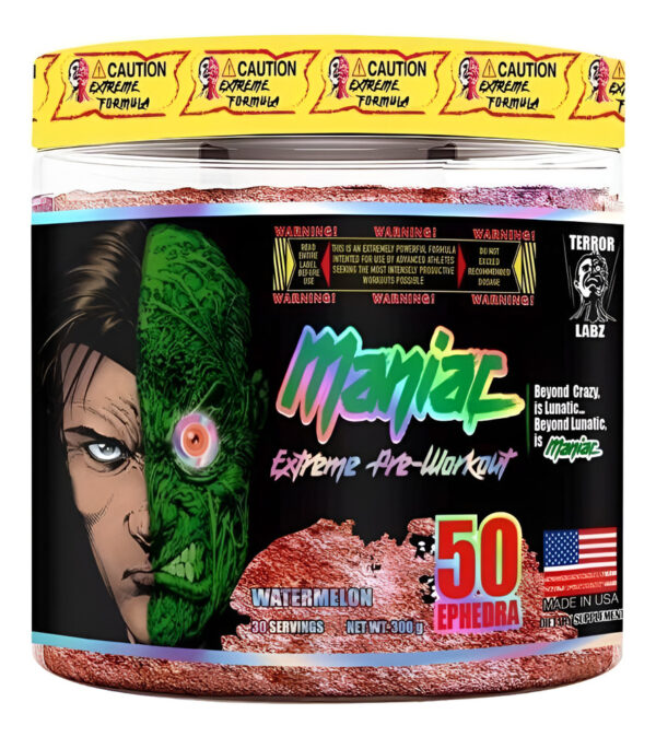833571-MLC89899094026_082025 Terror Labz Maniac 30 Servicios Pre-Workout