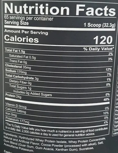 Redcon1 Ration Whey Protein Blend 5 lb Proteína