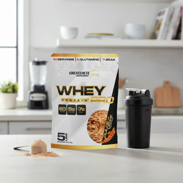 Greatlhete Whey Protein 5 lb Proteína 8 Sabores