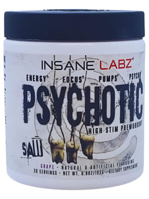 841880-MLC91025890725_082025 Psychotic Saw Pre Workout Usa 30 Servicios, Blue Raspberry