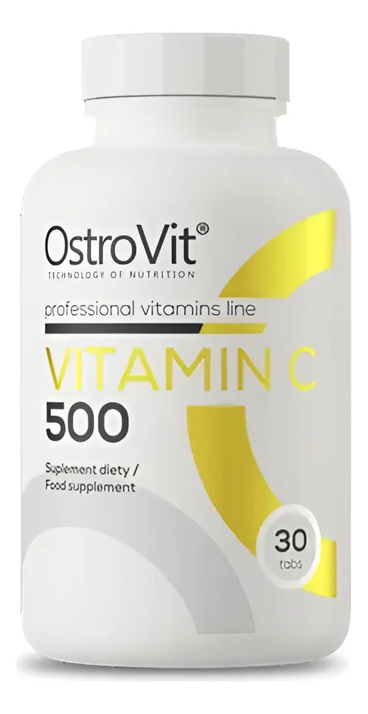 844995-MLA105933895065_012026 OstroVit Vitamin C 30 / 90 Caps Vitamina C